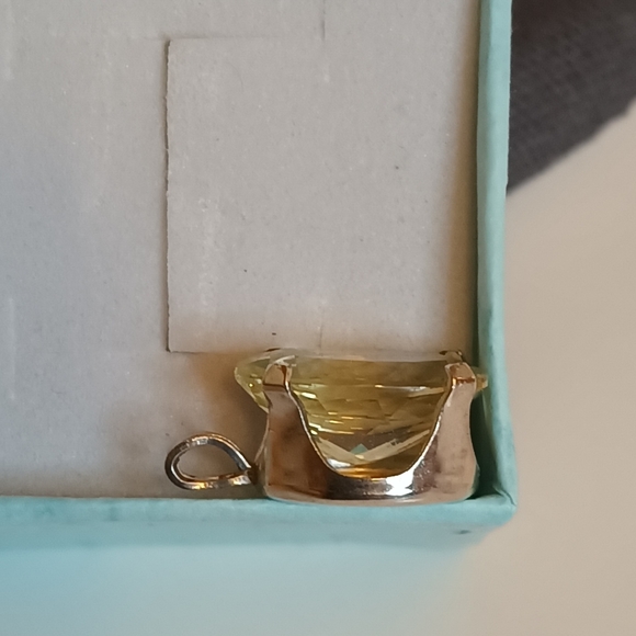 LARGE LEMON QUARTZ PENDANT - Picture 4 of 6